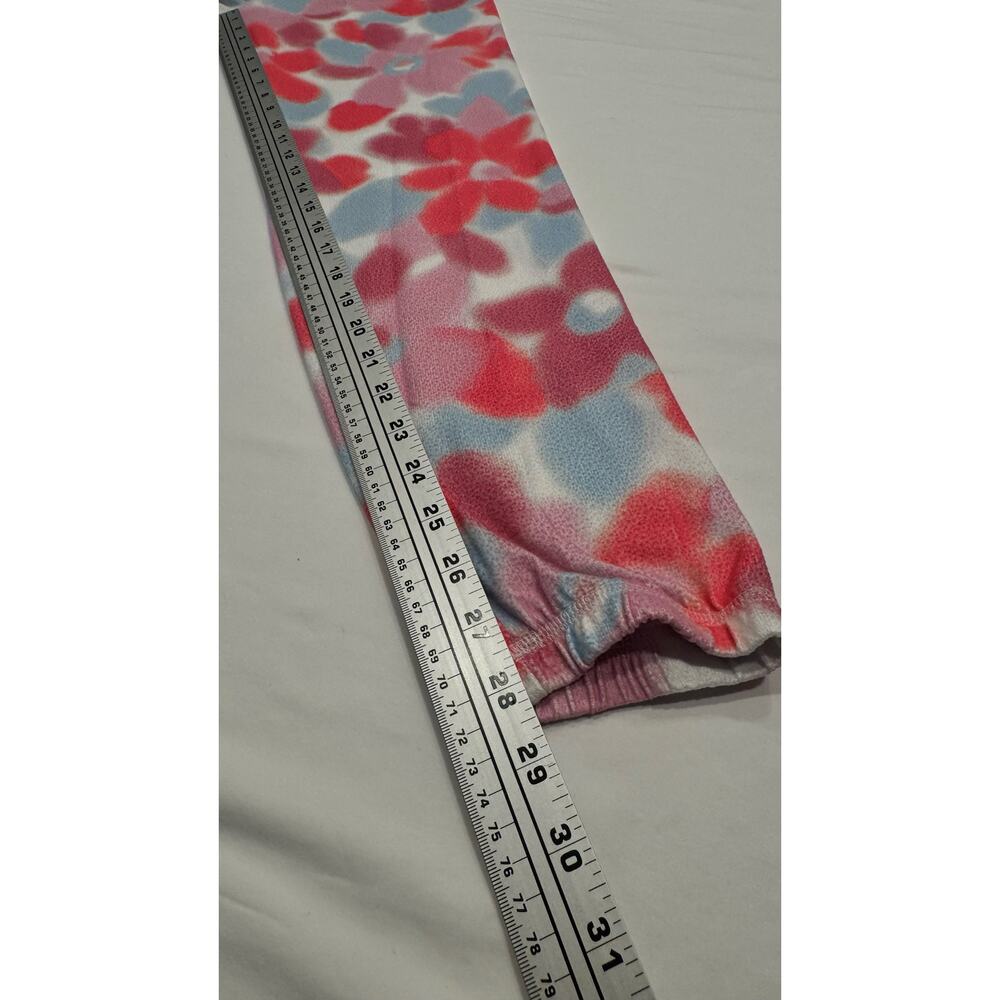 PJ Salvage Spread Kindness Tank & Pants Pajama 2 Piece Set XS Ivory Pink Floral - Picture 14 of 14